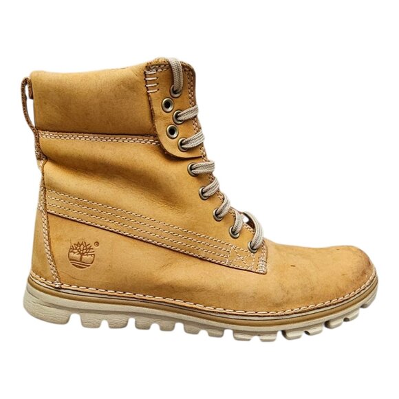 Timberland Brookton Women's Nubuck Leather Lace-up Hiking Combat Winter Boot - Picture 3 of 12